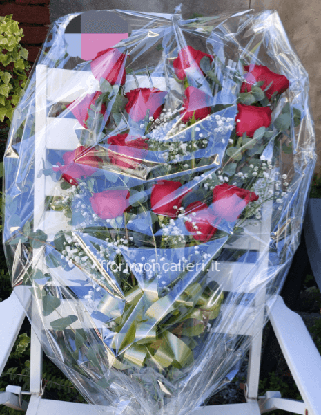 Mazzo rose rosse