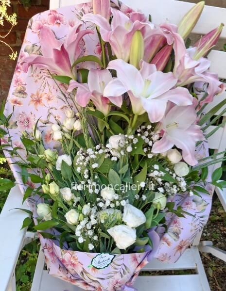 Fiori mix bianchi e rosa